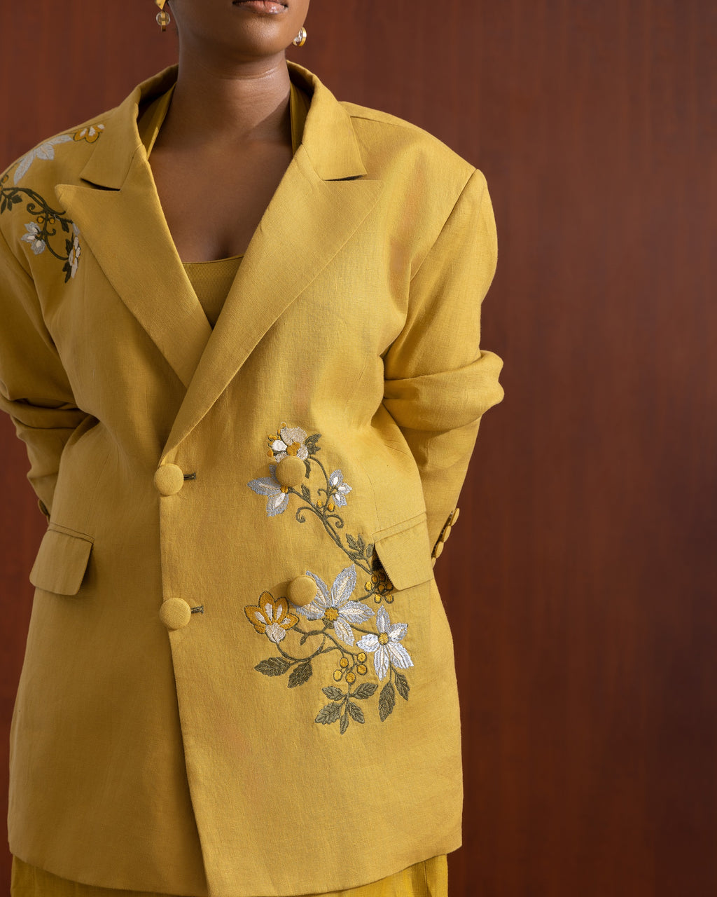 Sora Linen Blazer Set