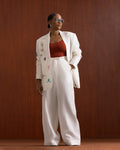 Liora Linen Blazer Set